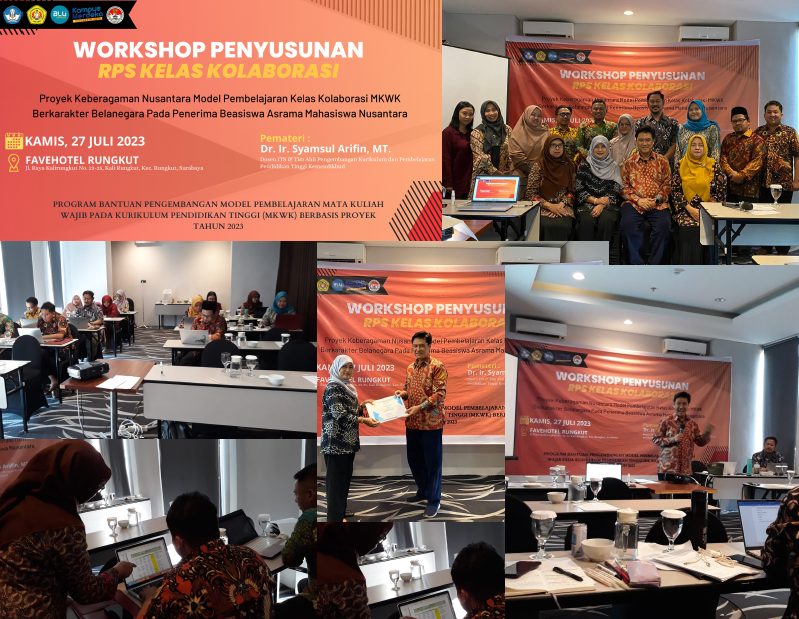 Workshop Penyusunan RPS Kelas Kolaborasi MKWK